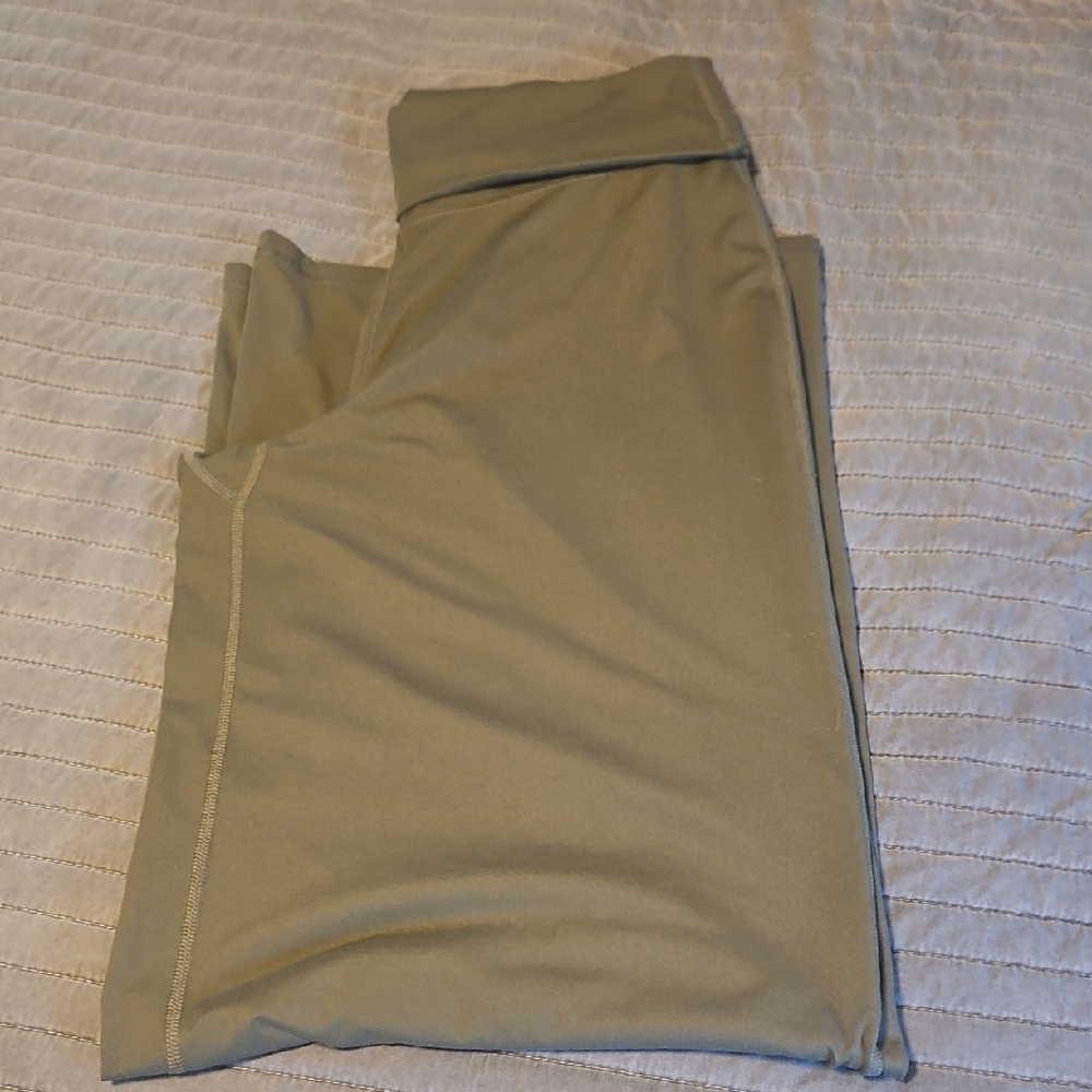 Fabletics Wide Leg Green Pants for Effortless Style